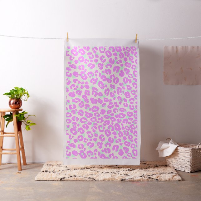 Cotton Fabric Pink Leopard (In Situ)
