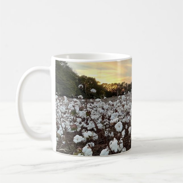 Cotton Fields  Coffee Mug (Left)