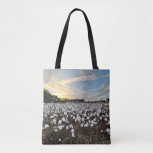 Cotton Fields Tote Bag