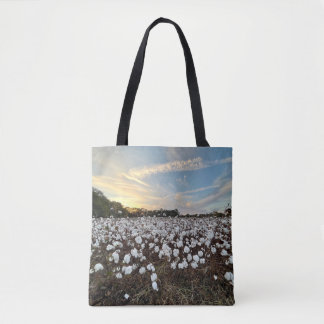 Cotton Fields Tote Bag