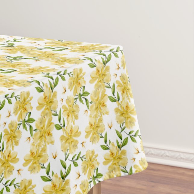 Cotton  Floral Tablecloth (In Situ)