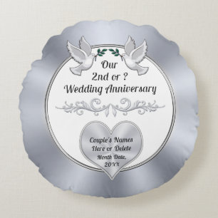 Cotton Gifts for 2nd Anniversary, Cotton Pillow