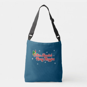 Cotton Headed Ninny Muggins Funny Elf Christmas Crossbody Bag