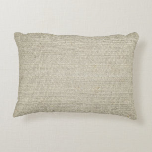 Cotton Linen Background Decorative Cushion