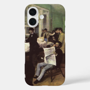 Cotton Market in New Orleans by Edgar Degas iPhone 16 Case