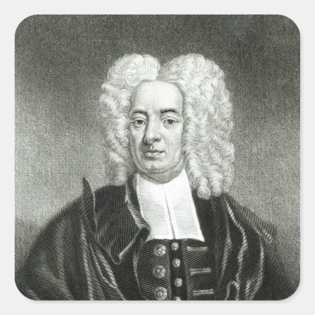 Cotton Mather Square Sticker (Front)