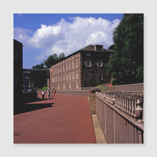 Cotton Mill at New Lanark Postcard Poster (Front)