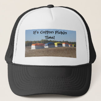 Cotton Pickin Time Trucker Hat