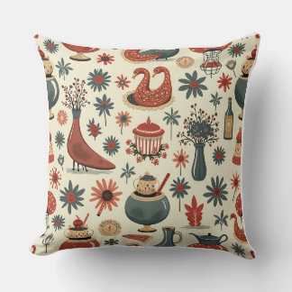 cotton pillow_vintage cushion