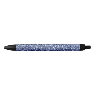 Cotton Royal Blue to marry witnesses Black Ink Pen