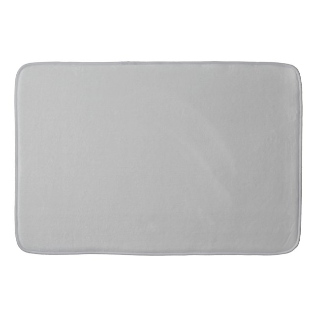 Cotton Seed,Ghost,Grey Cloud, Bath Mat (Front)