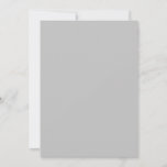 Cotton Seed,Ghost,Grey Cloud, Invitation<br><div class="desc">Flat Invitation, </div>