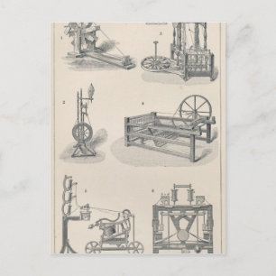 Cotton Spinning I Postcard