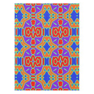 Cotton Table cloth, A multicolor fabric pattern T Tablecloth