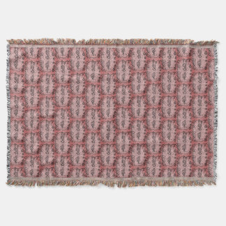 Cotton throw blanket
