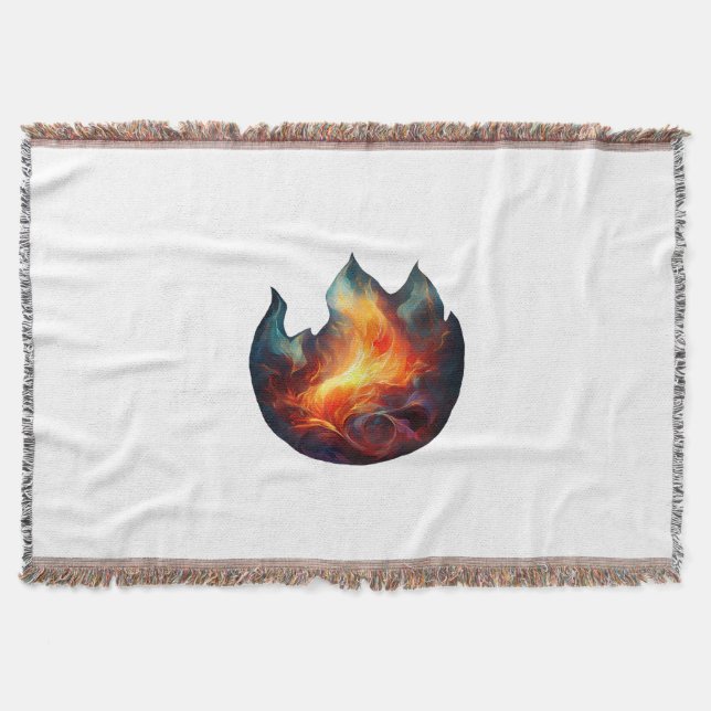 Cotton Throw Blanket (Front)