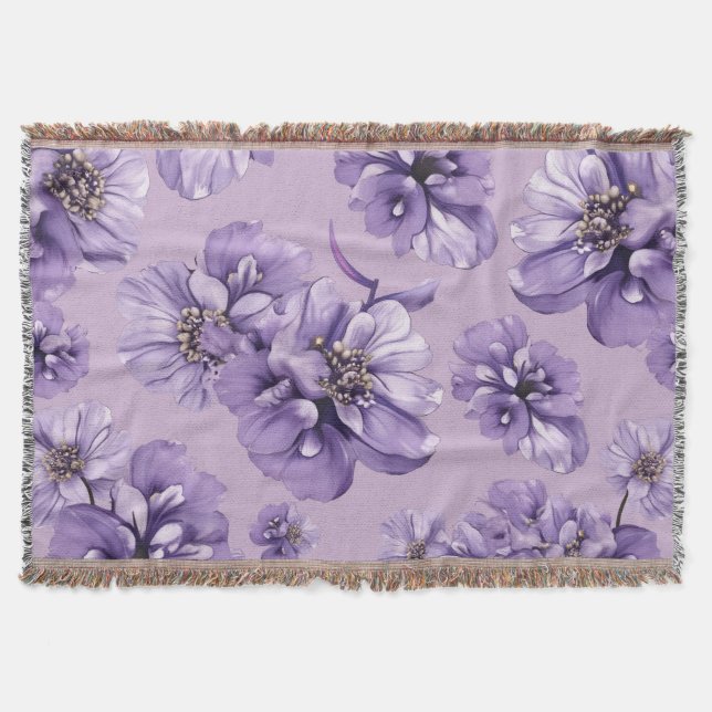 Cotton Throw Blanket (Front)