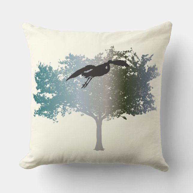 Cotton Throw Pillow (Front)