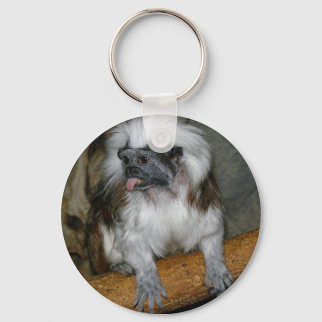 COTTON-TOP TAMARIN KEY RING (Front)
