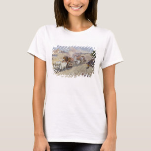 Cotton Transport, India, 1862 (w/c over pencil hei T-Shirt