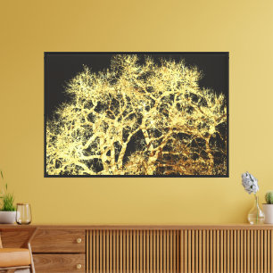 Cotton Wood Trees along the Rio Grande Canvas Print