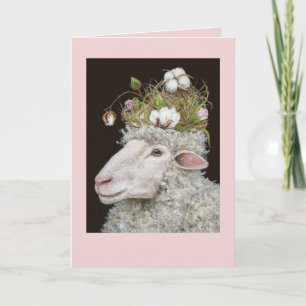 cotton wool card