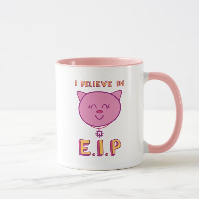 Cottonball – I Believe in E.I.P Mug (Right)