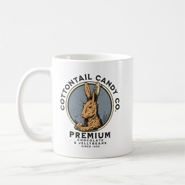 Cottontail Candy Co. Coffee Mug (Left)