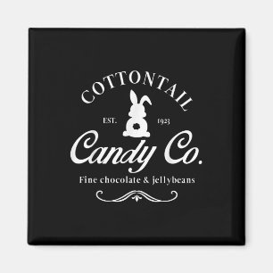Cottontail Candy Company Chocolate Cute Bunny East Magnet