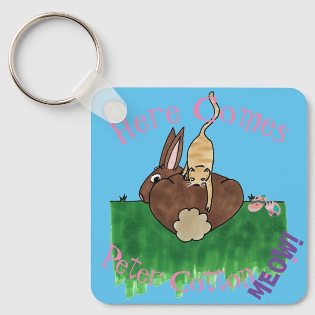 Cottontail Key Ring (Front)