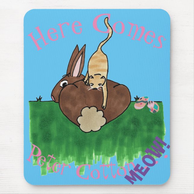 Cottontail Mouse Mat (Front)
