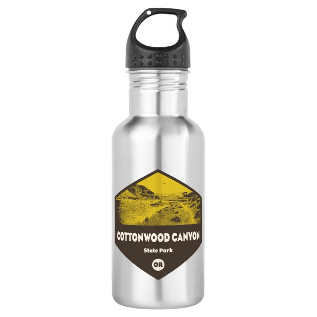 Cottonwood Canyon State Park Oregon 532 Ml Water Bottle (Front)
