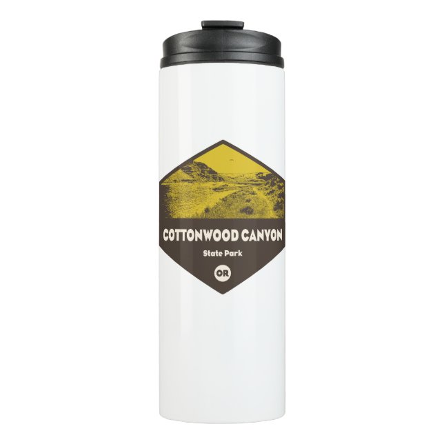 Cottonwood Canyon State Park Oregon Thermal Tumbler (Front)