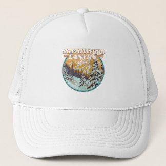 Cottonwood Canyon Utah logo Trucker Hat