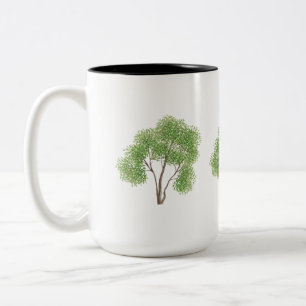 Cottonwood Tree Two-Tone Coffee Mug