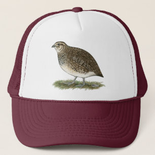 Coturnix Quail Hen Trucker Hat