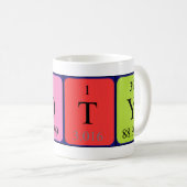 Coty periodic table name mug (Front Right)