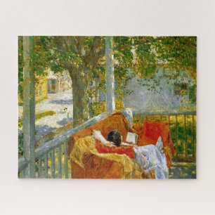 Couch on the Porch, Cos Cob by Frederick Hassam Jigsaw Puzzle