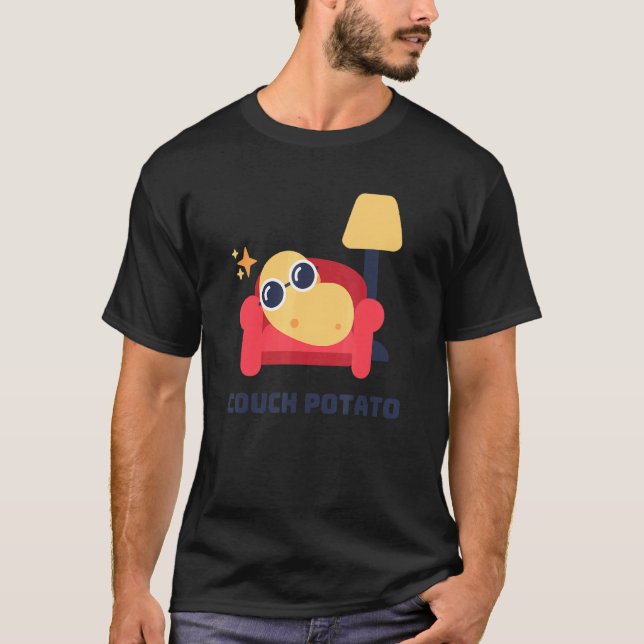 Couch Potato For Men Women And Kids T-Shirt (Front)