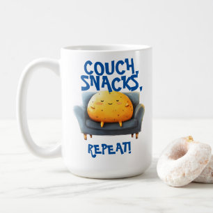 Couch Potato Funny Coffee Mug
