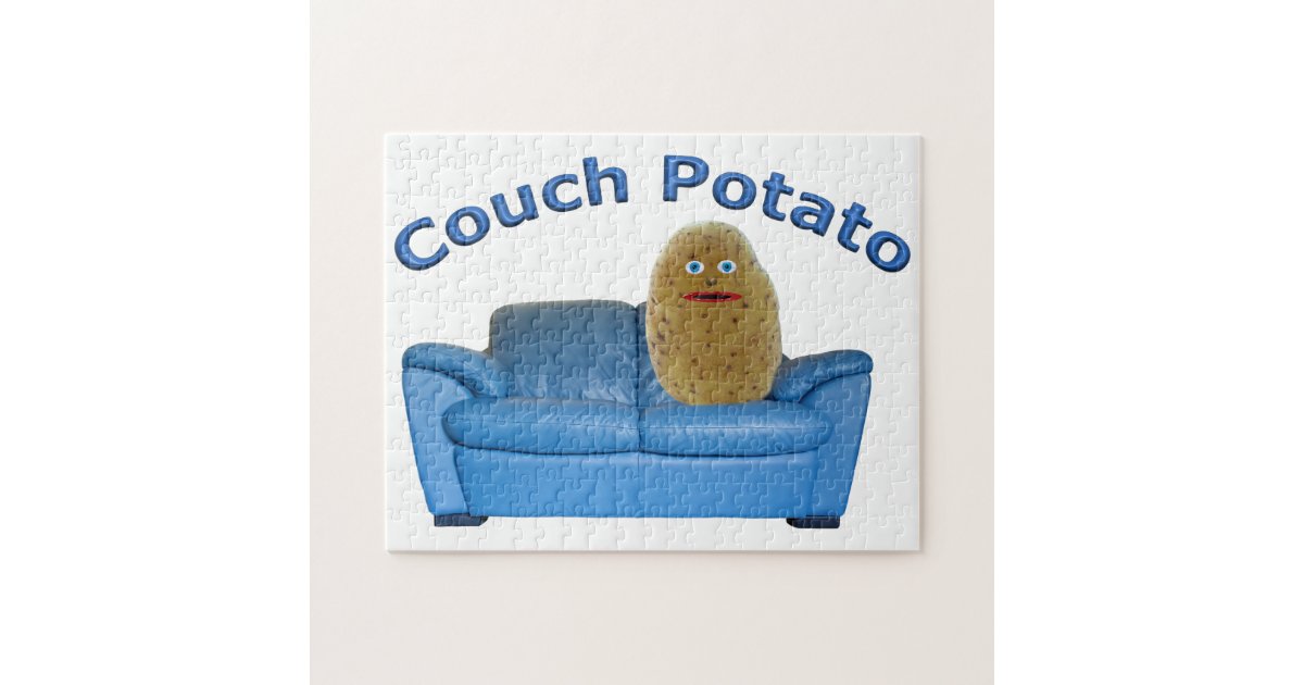 Couch Potato Jigsaw Puzzle Zazzle