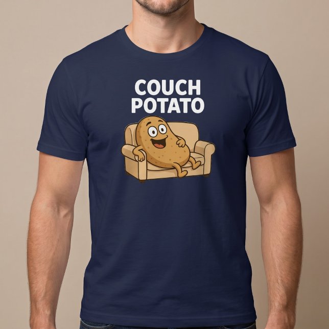 Couch Potato Lazy T-Shirt (Creator Uploaded)