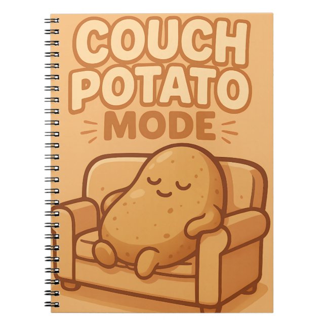 Couch Potato Mode Notebook (Front)
