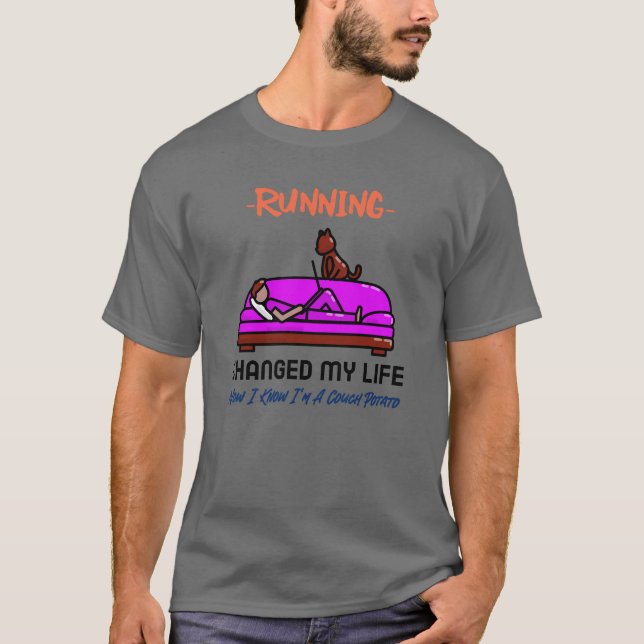 Couch potato T-Shirt (Front)
