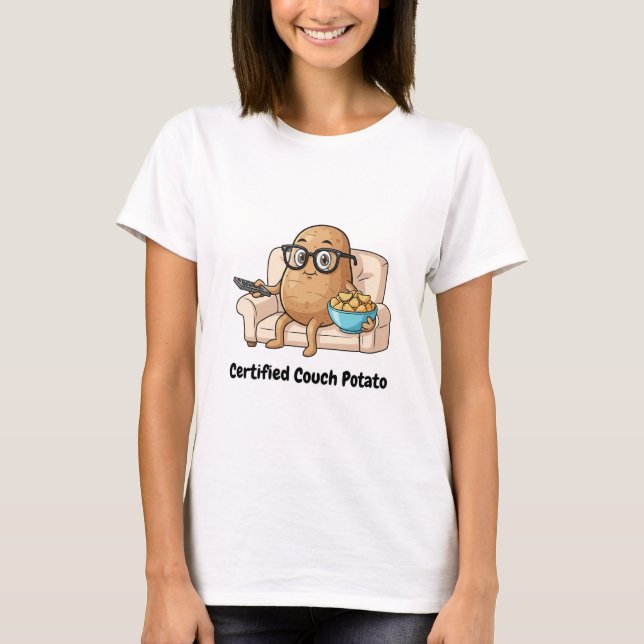 Couch Potato – Women’s Basic T-Shirt (Front)