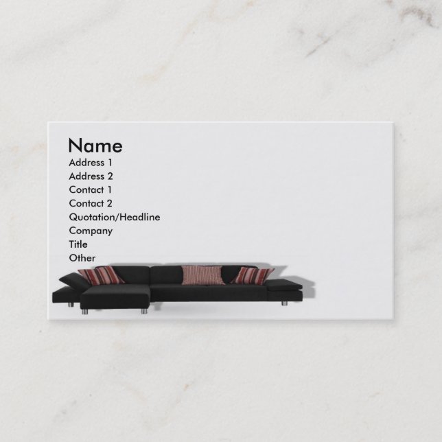 Couch Profile Card (Front)