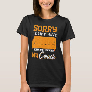 Couch Quotes Sofa Potato Living Room 5 T-Shirt