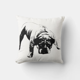 Couch Sentinel Bulldog Cushion
