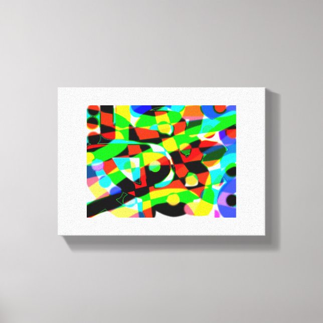 coucou 2 canvas print (Front)