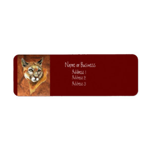 Cougar Address Label